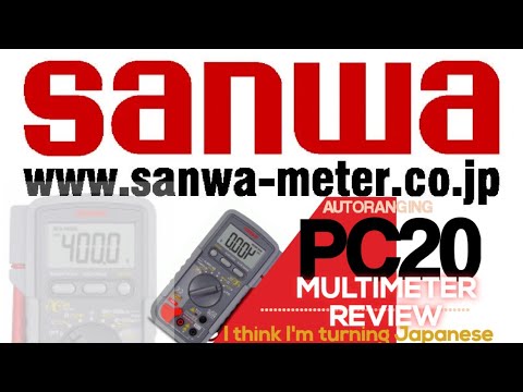 SANWA PC20 Multimeter Review & Teardown!