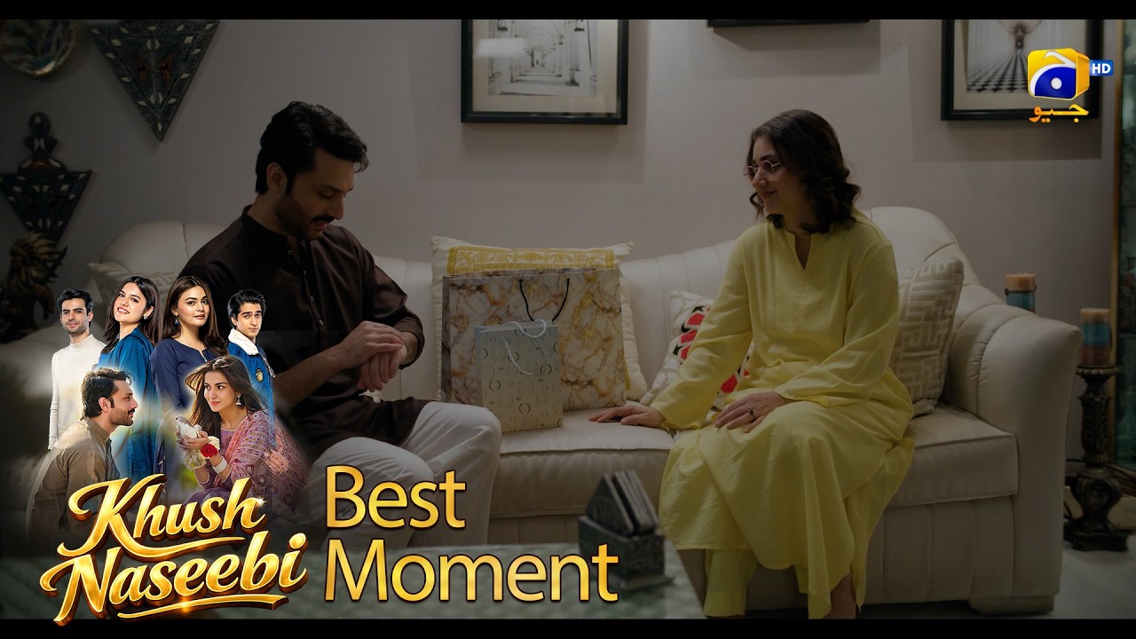 Khush Naseebi Episode 41 | 𝐁𝐞𝐬𝐭 𝐌𝐨𝐦𝐞𝐧𝐭 𝟎𝟑 | Tuba Anwar - Osama Tahir | Har Pal Geo