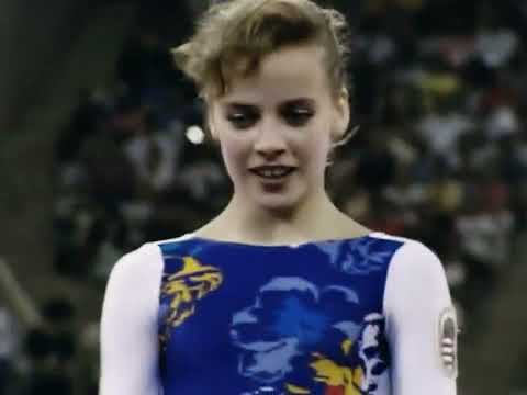 Henrietta Ónodi 🇭🇺 - 1992 Olympics All-Around Floor Exercise