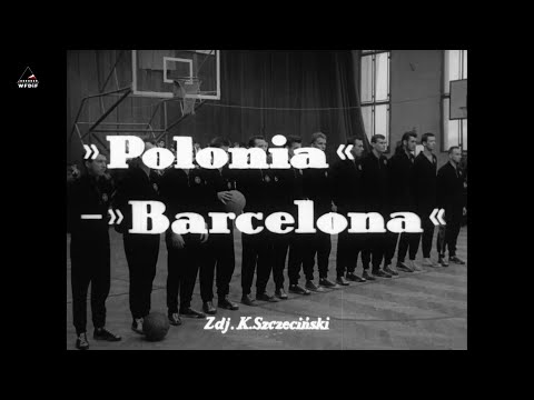 Polonia Warszawa - FC Barcelona 49:41, 13.03.1960 (koszykówka)