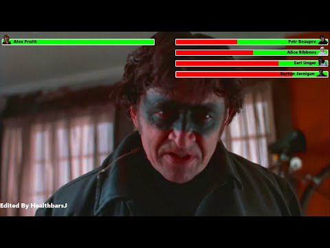 Home Alone 3 (1997) Final Battle with healthbars (Christmas Day Special)