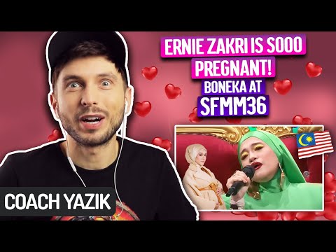 YAZIK reacts to BONEKA - Ernie Zakri | #SFMM36