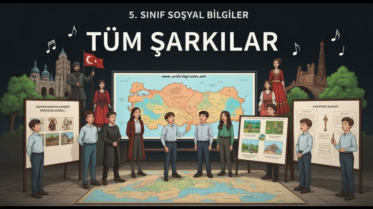 5. SINIF SOSYAL BİLGİLER Tüm Şarkılar V2