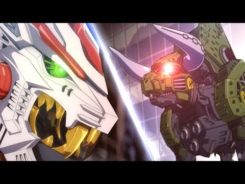 Liger vs Bull - HD 1080p - Zoids Wild Zero
