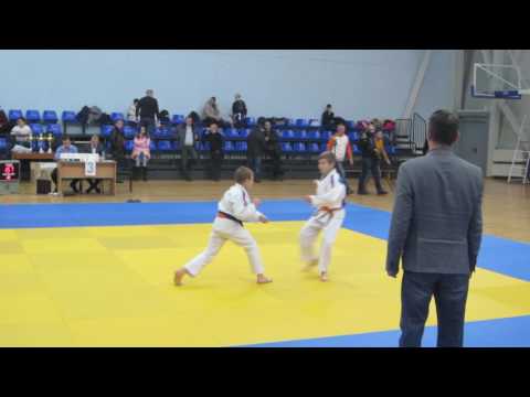 Сергей Кузнецов JUDO вторая схватка в Рошале 03.12.16.