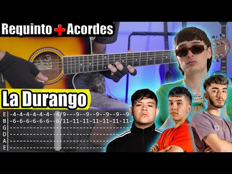 La Durango - Peso Pluma x Eslabón Armado x Junior H - Requinto + Chords | TABS | Guitar Tutorial