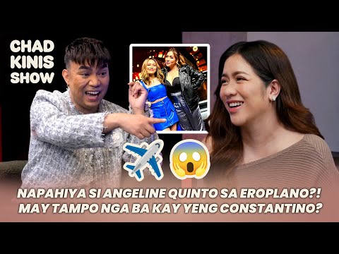 Napahiya si Angeline Quinto sa eroplano?! May tampo nga ba kay Yeng Constantino? | Chad Kinis Show