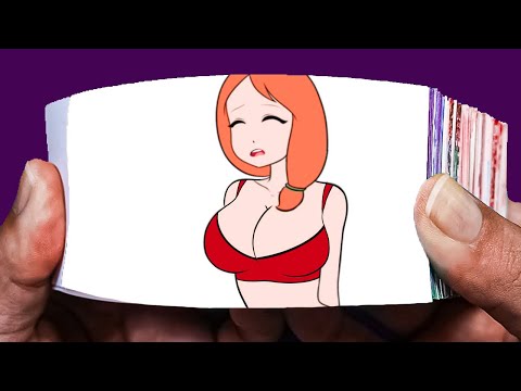 Minecraft Anime FlipBook: Epic Minutka Battle