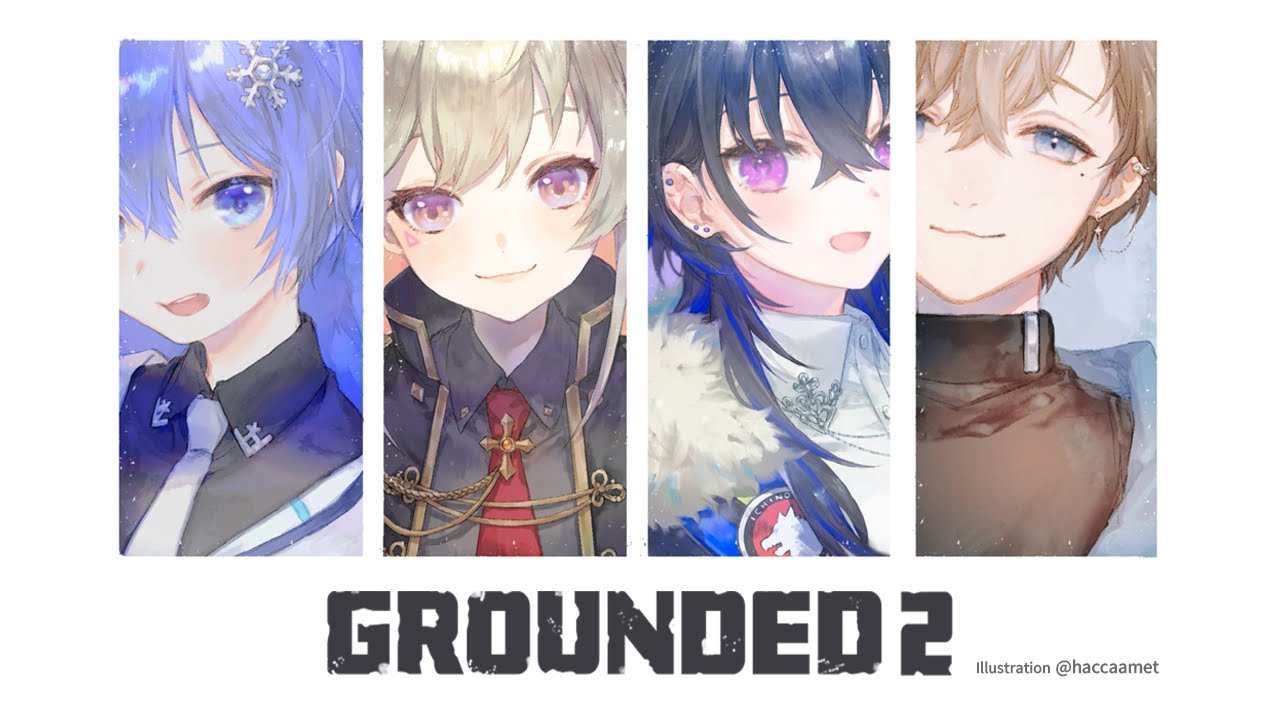 Grounded 2 | 吟遊四人 昆虫の世界へ。２　【にじさんじ/叶】