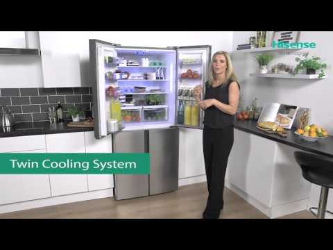 Hisense RQ562N4AC1 American Fridge Freezer
