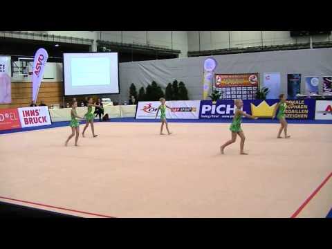 Rhythmische Gymnastik: Gruppen ÖM Innsbruck  2015 Tirol (2) Jugend C