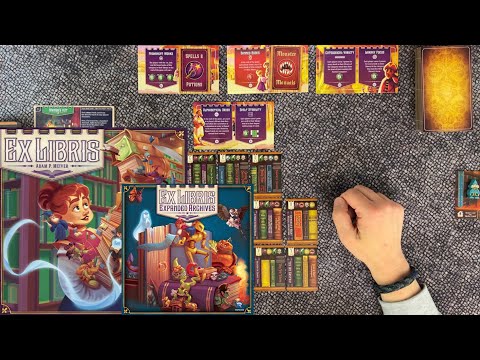 Ex Libris revised edition & expanded archives expansion - How To Play Video