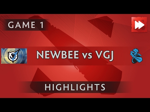 Newbee vs Team VGJ [Game 1] Dota 2 Professional League 2016 - Dota Highlights