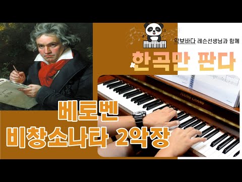 비창 SONATE 2악장 영상