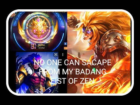 NO ONE CAN SCAPE FROM MY BADANG FIST OF ZEN