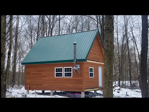 OFF GRID CABIN | WALL PLANKS | Part 18