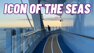 Icon of the Seas | Jogging Track Tour!