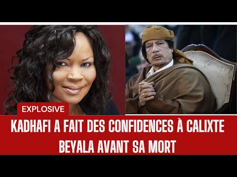 Explosive : Kadhafi a fait des confidences à Calixte Beyala avant sa mort