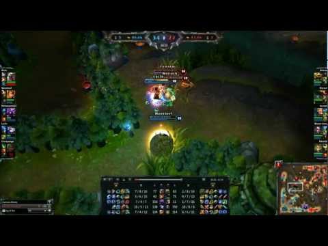 Escaping Leona ulti with an awesome Lee Sin kick