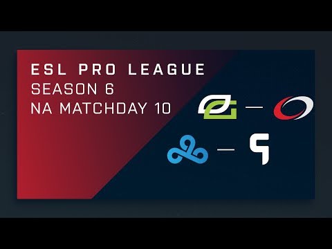 Full Broadcast: OpTic vs. CoL | C9 vs. Ghost - NA Day 10 - ESL Pro League Season 6