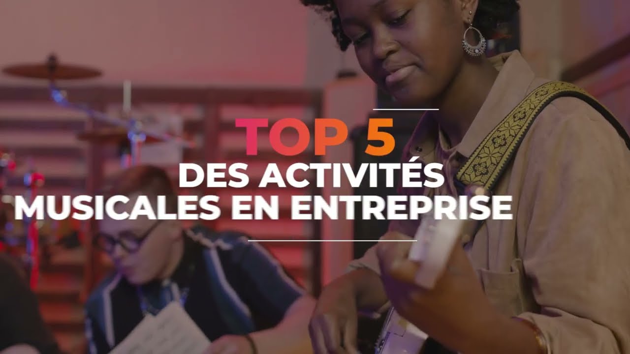 Top 5 activités musicales