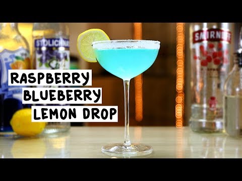 Raspberry Blueberry Lemon Drop