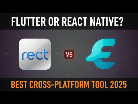 React Native vs Flutter 2025 | Full Comparison for Developers Before You Choose!