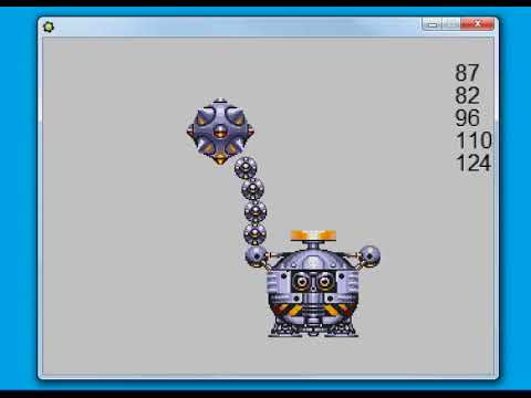 Sonic in Gamemaker boss 2587
