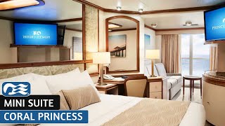 Coral Princess | Mini Suite Full Walkthrough Tour | Princess Cruises | 2025 | 4K