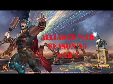 Alliance War Season 18 War 2 |isan vs Bsum| |Tier 2 War| Marvel Contest of Champions (MCOC)