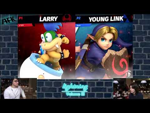Lightning: Volume 3 | TDB Young Eevey (Larry) vs Supahsemmie (Young Link) Winner Semis
