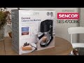 Pákový kávovar Sencor SES 4700BK