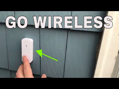 Easy to Install Wireless Doorbell & Bell