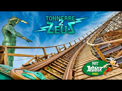 [4K-POV] Tonnerre 2 Zeus 2023 - On Ride - Parc Astérix