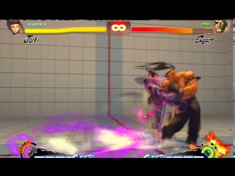 Super Street Fighter 4 AE ver 2012 combo video by Bboy duck SSF4 CMV