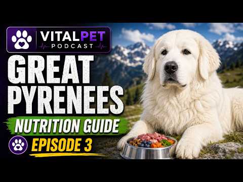 Great Pyrenees Nutrition Guide | Growth, Weight & Bloat | Dog Health Academy S24E3