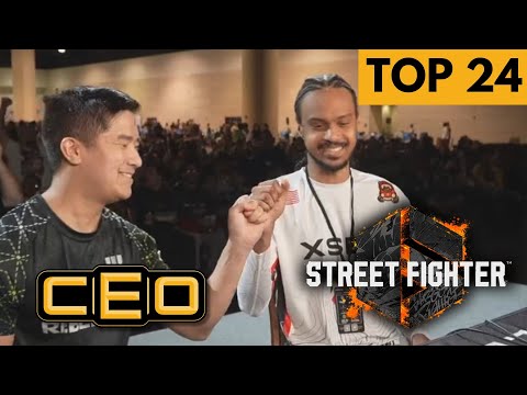 CEO 2024 SF6 TOP 24 (NuckleDu MenaRD Punk Paladin NL iDom JAK DCQ Caba) Street Fighter 6 Tournament