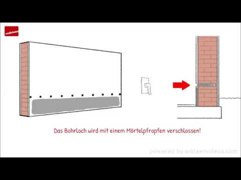 Secco Horizontalsperren-Sticks - sichere Abdichtung gegen kapillar aufsteigende Feuchtigkeit