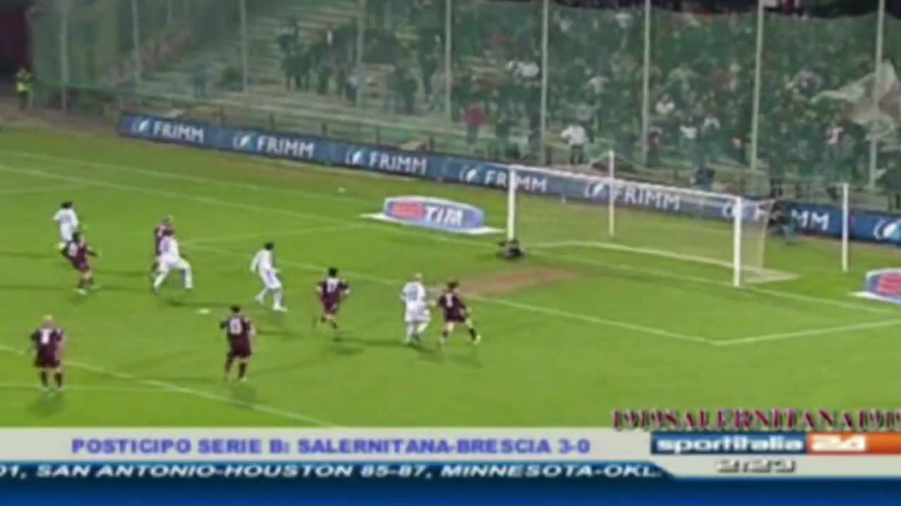 SALERNITANA - Brescia 3-0 RIGORE PARATO BERNI 3-0