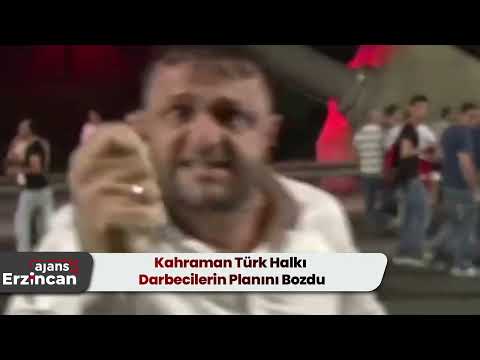Kahraman Türk Halkı Darbecilerin Planını Bozdu