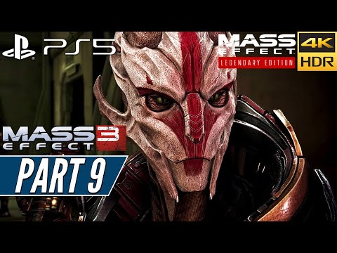 MASS EFFECT 3 LEGENDARY EDITION (PS5) Walkthrough Gameplay PART 9 [4K 60FPS HDR] - No Commentary