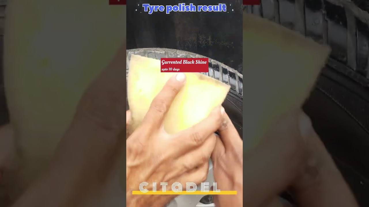 citadel tyre polish