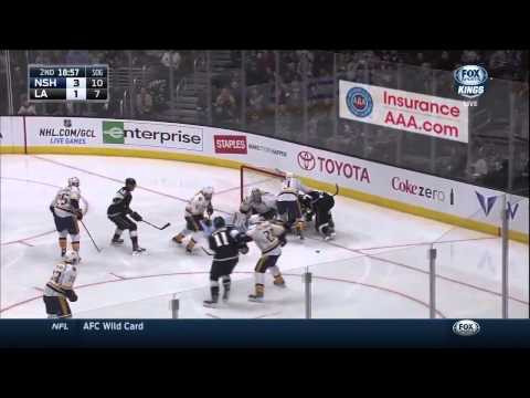 Nashville Predators vs  Los Angeles Kings 03 01 2015