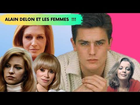 ALAIN DELON et les FEMMES les plus IMPORTANTES de sa vie (Dalida, Romy, Nathalie, Rosalie, Mireille)