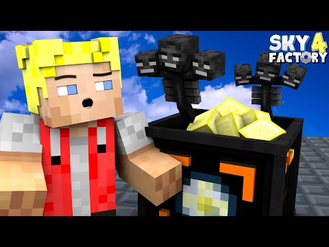 Automatische Mini-Wither - Minecraft Sky Factory 4 (Prestige Mode) - #51 - Deutsch