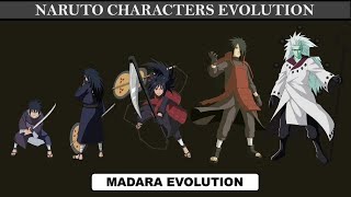 NARUTO CHARACTERS EVOLUTION | NARUTO EVOLUTION | AnimeLife