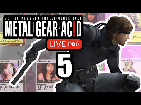 METAL GEAR ACID - LIVE Playthrough | Ep.5