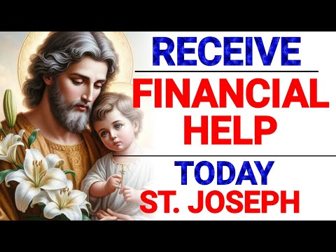Powerful Prayer To St  Joseph for Financial Help | Saint Joseph Prayer