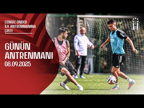 Cengiz Ünder'in İlk Günü 🔥 | Beşiktaş Günün Antrenmanı | 8 Eylül