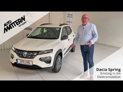 Dacia Spring ⚡ Das bietet das günstige Elektroauto